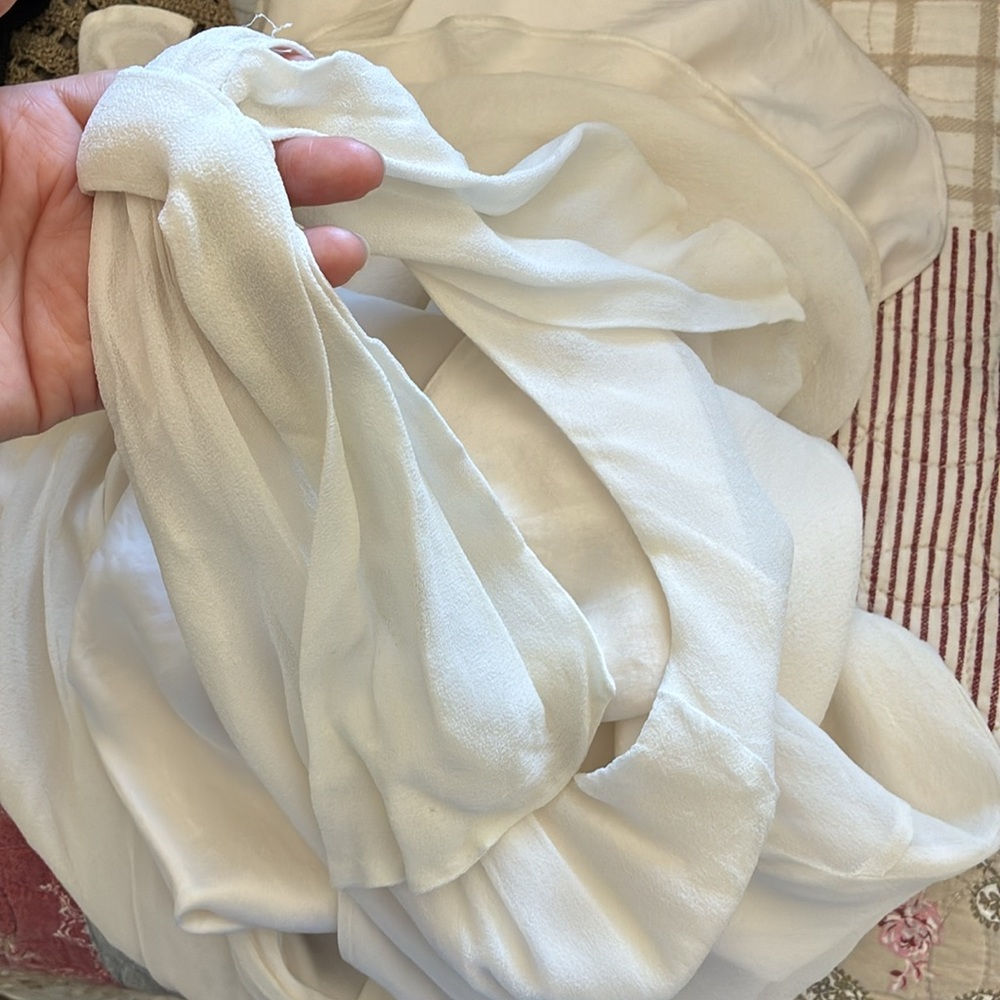 Vintage BCBGMaxAzria Silk Midi Dress - Picture 3 of 7